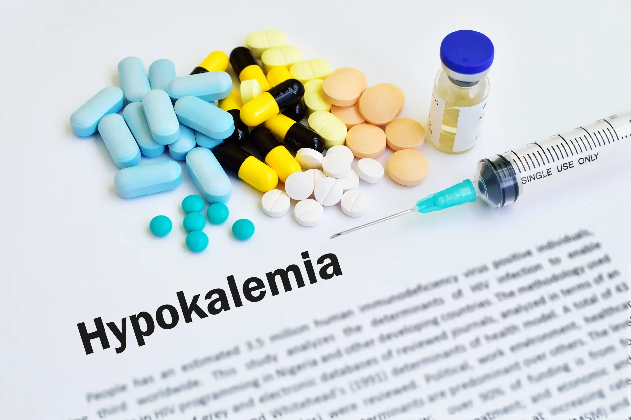Kalium zu niedrig (Kaliummangel, Hypokaliämie): Symptome, Ursachen & Behandlung 5 Hypokaliämie: Ursachen und Behandlung – Illustration mit Labor und Therapiepfad