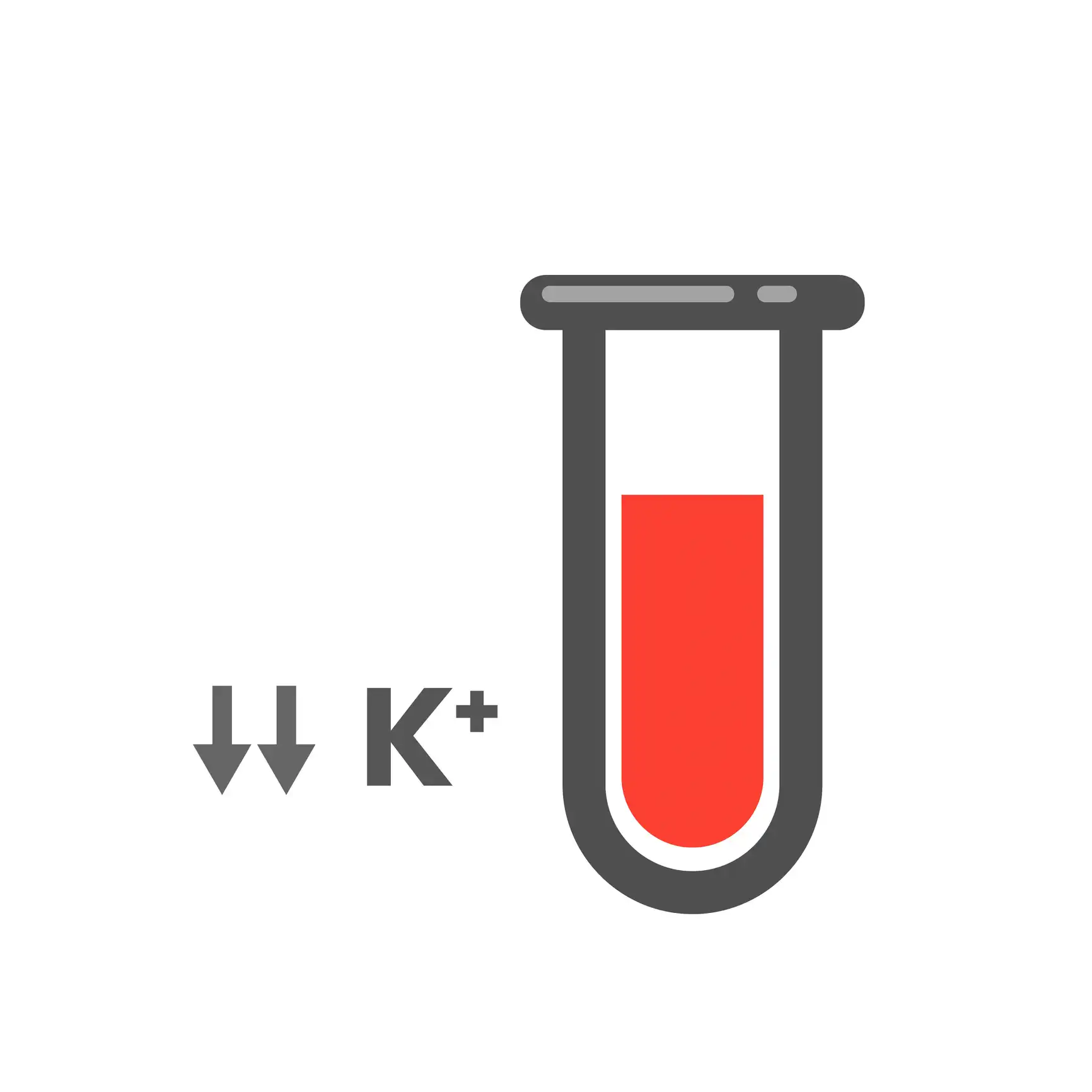 Kalium zu niedrig (Kaliummangel, Hypokaliämie): Symptome, Ursachen & Behandlung 6 Blutröhrchen für Kalium-Laborwert: Hypokaliämie sicher messen