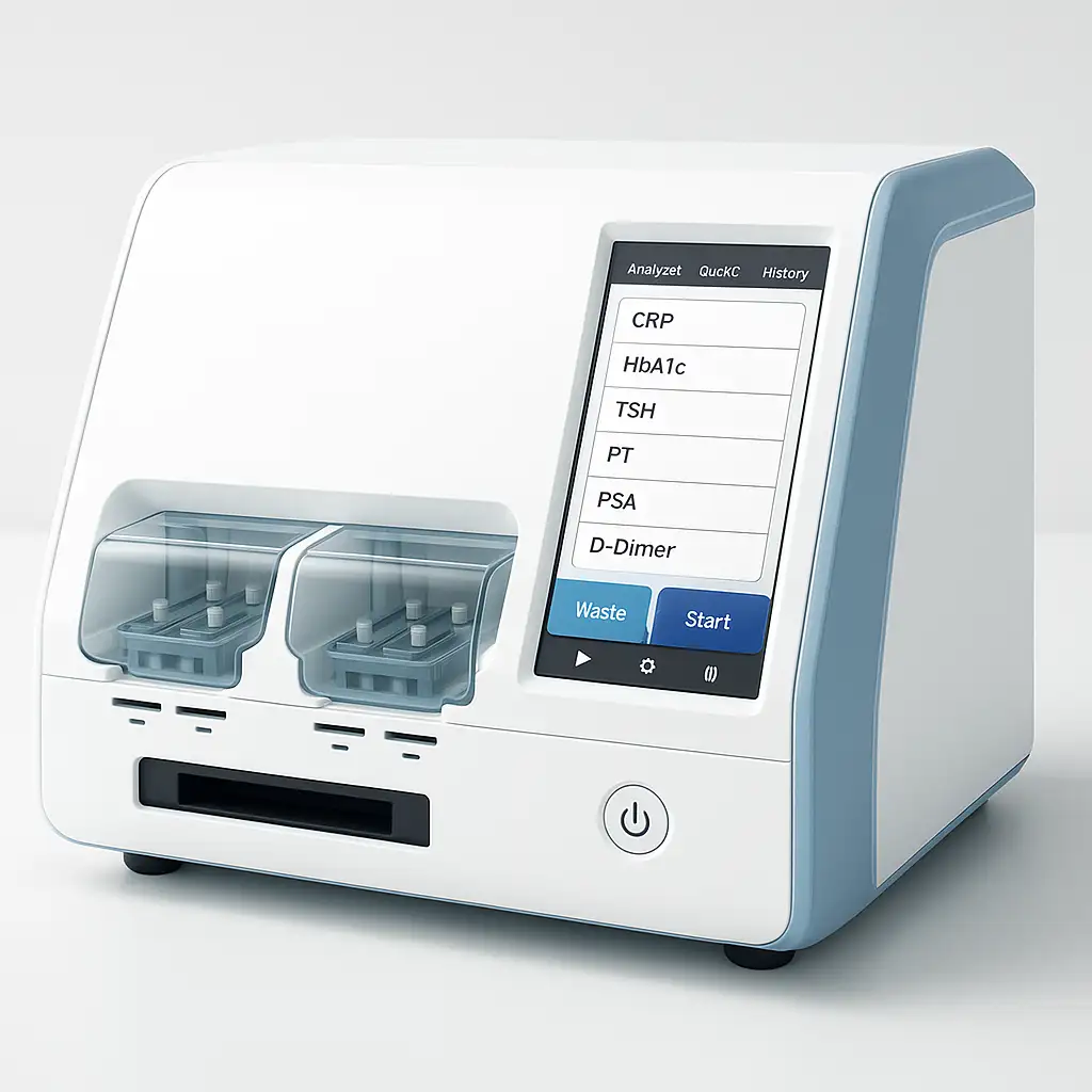 Modernes POCT-Analyseinstrument für Laborwerte in Minuten