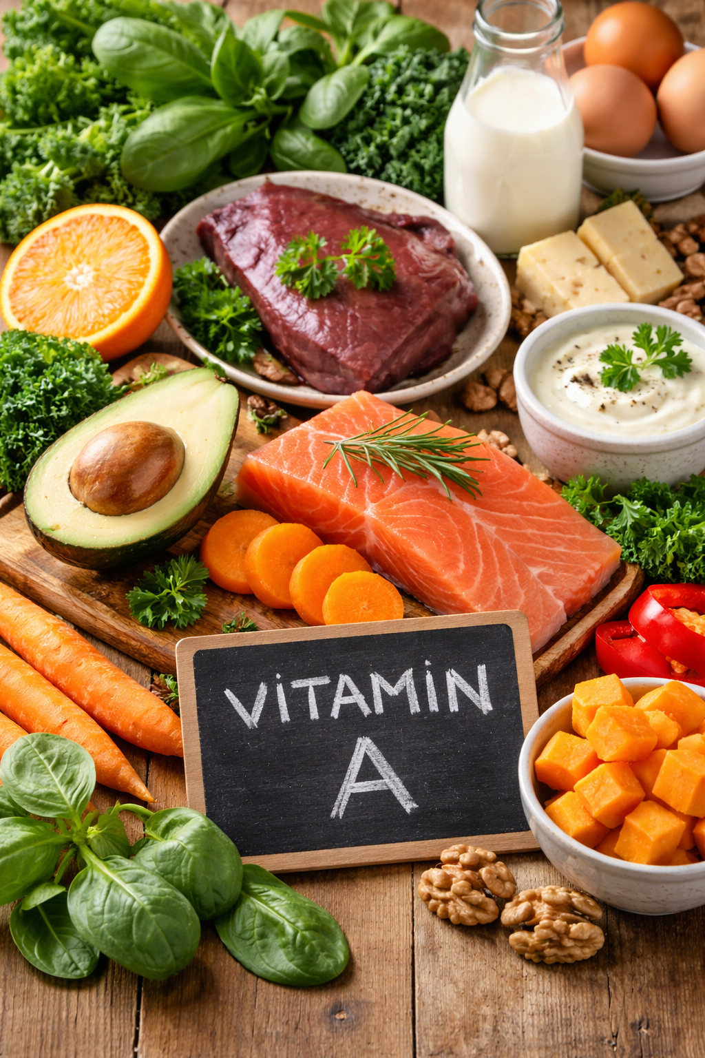 Platzhalterbild – Vitamin-A-Lebensmittel