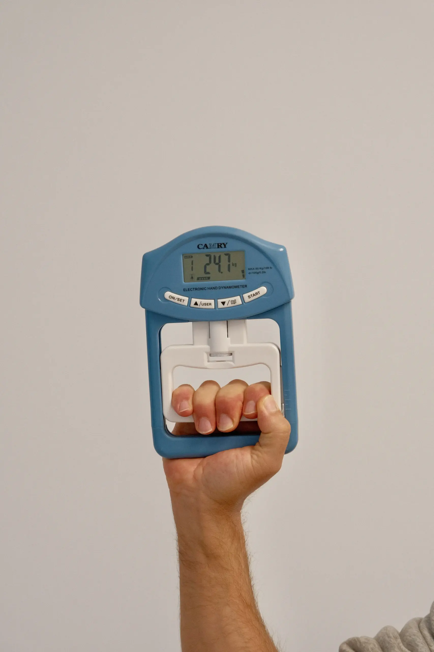 Dupuytren messen: Griffkraftmessung in München am Romanplatz