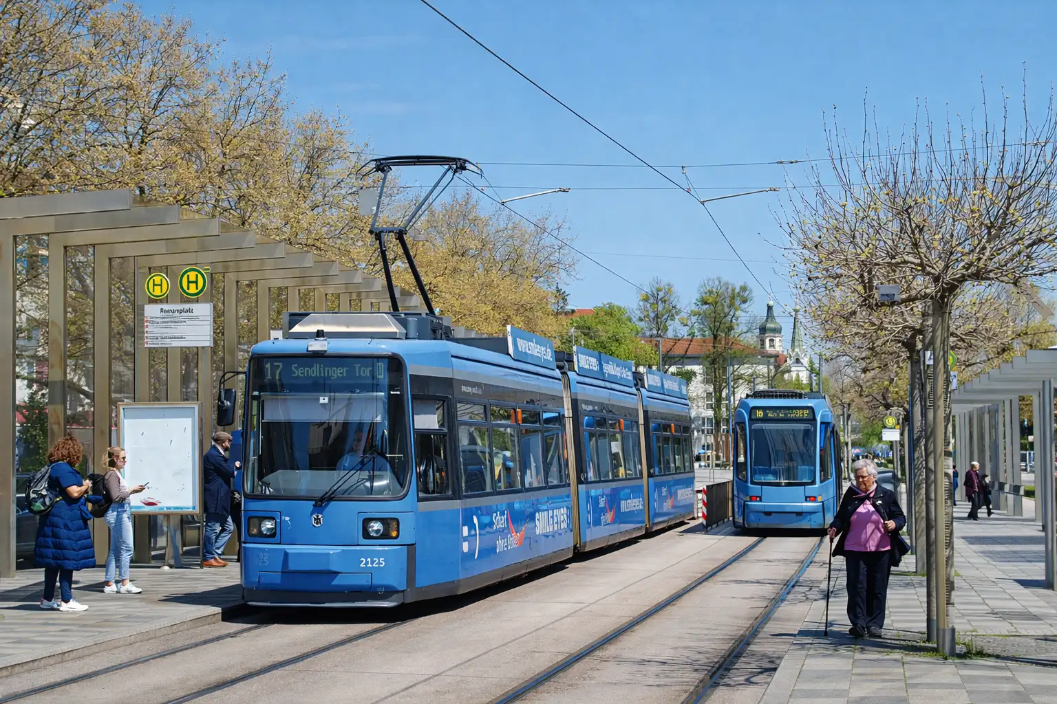 Hausarzt München am Romanplatz – gut erreichbar mit der Tram